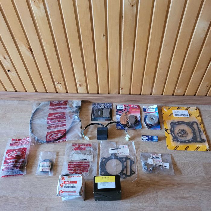 Częsci kawasaki kx 450 suzuki dr 350 beta nowe tłok uszczelki moduł