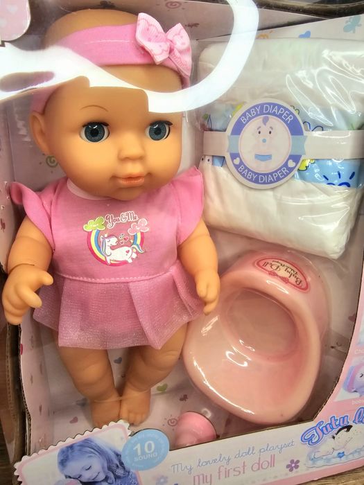 Lalka Bobas z nocnikiem nowa Wyprzedaż !