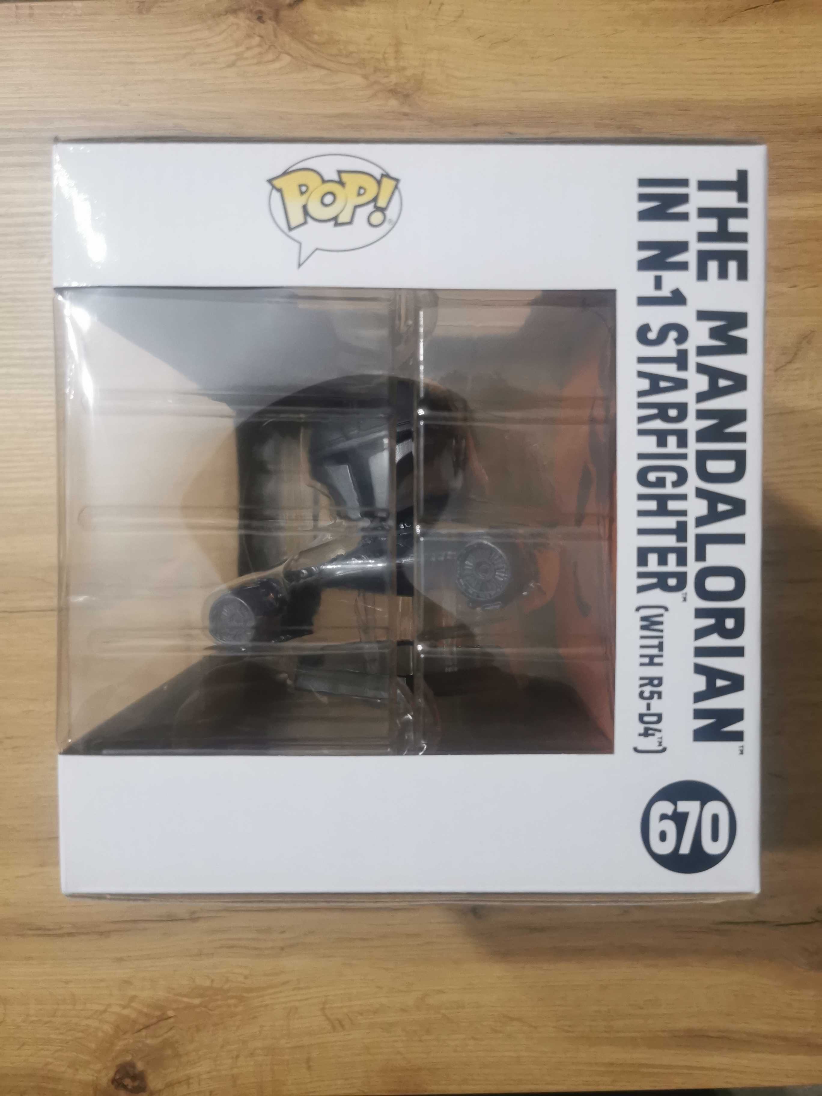 The Mandalorian in N-1 Starfighter 670 Funko Pop Star Wars