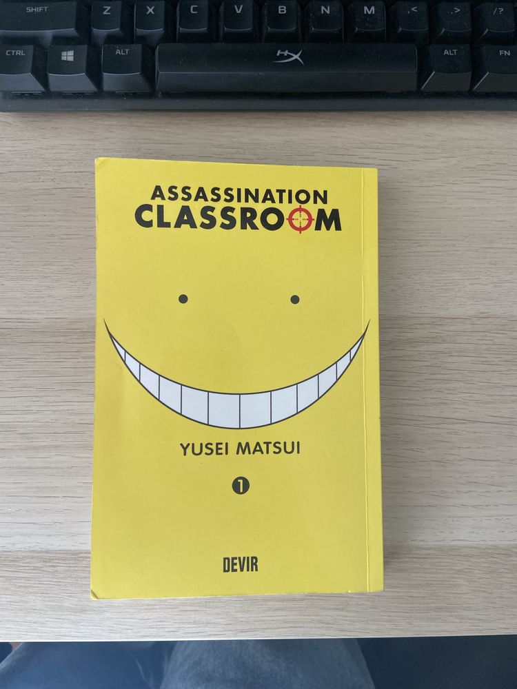 assacination classroom manga 1