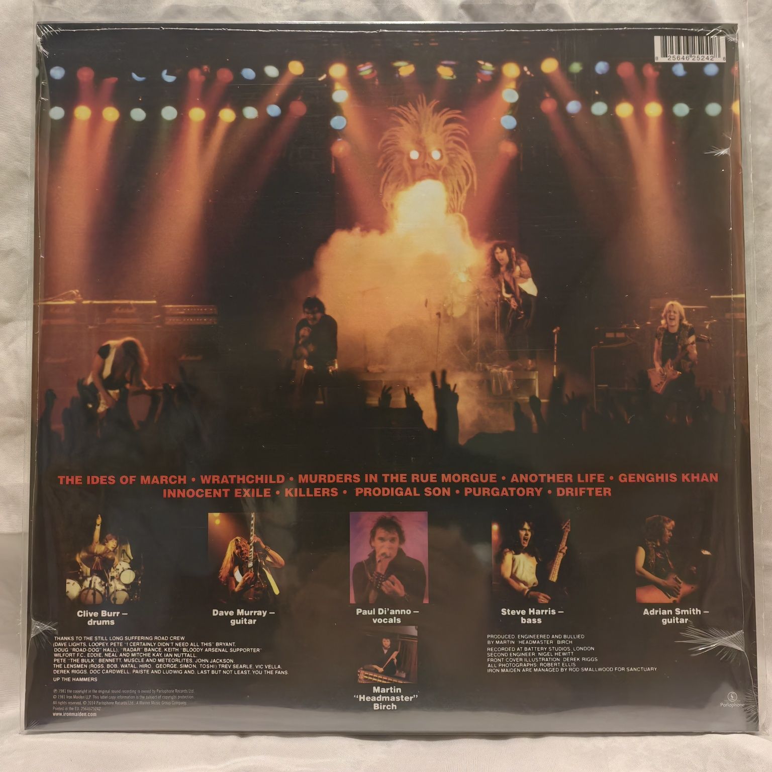 Iron Maiden Killers. Limited edition.