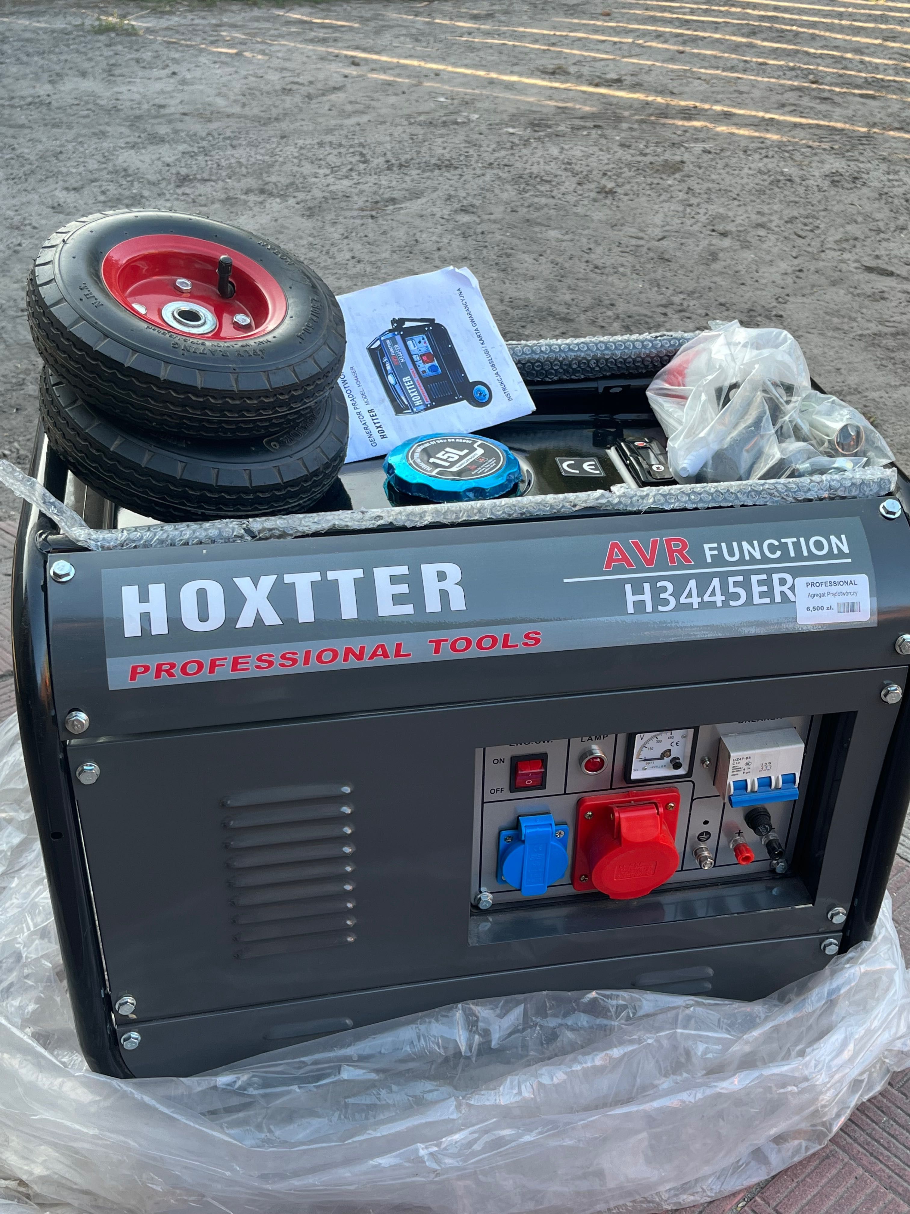 Agregat prądotwórczy HOXTTER