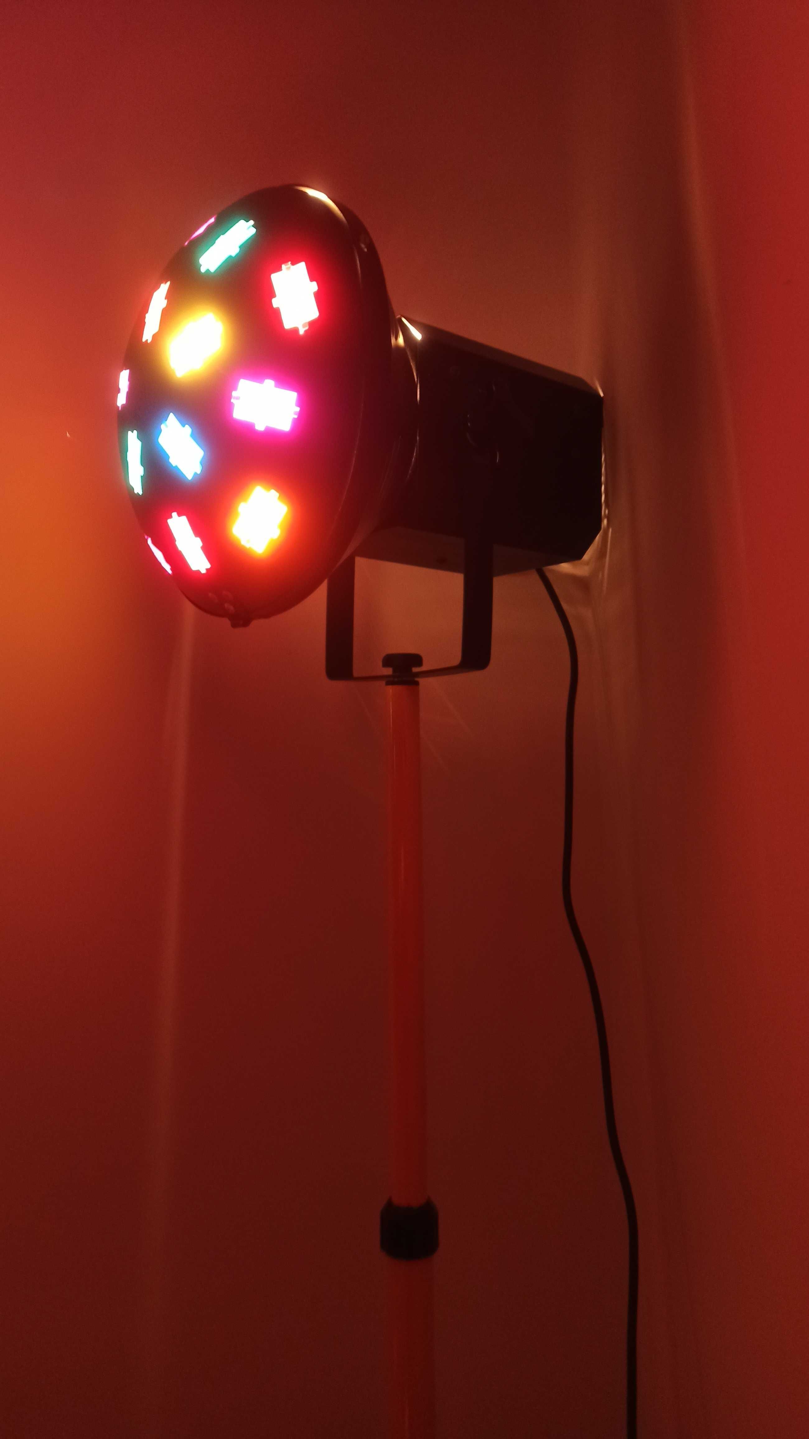 Showtec efekt świetlny, dyskotekowy, kolorofon ze statywem, mushroom