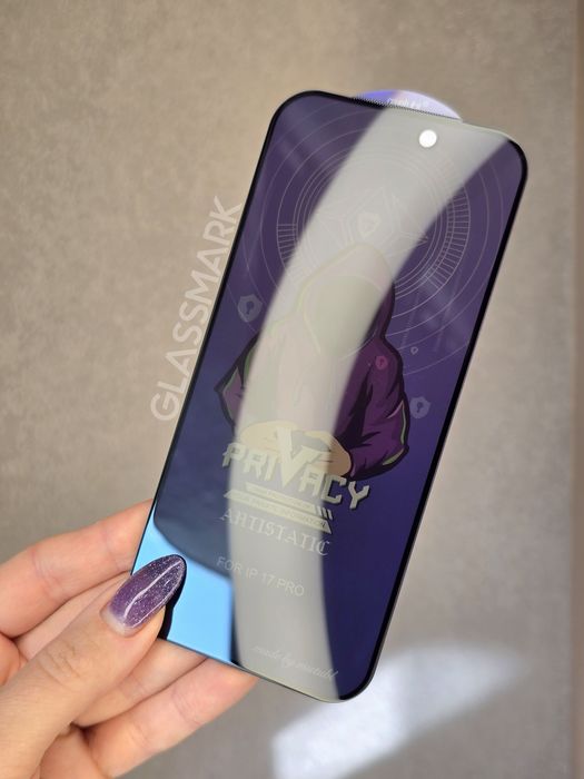 Скло антишпигун iPhone 17 Pro Max 17Air 17 приватное защитное стекло