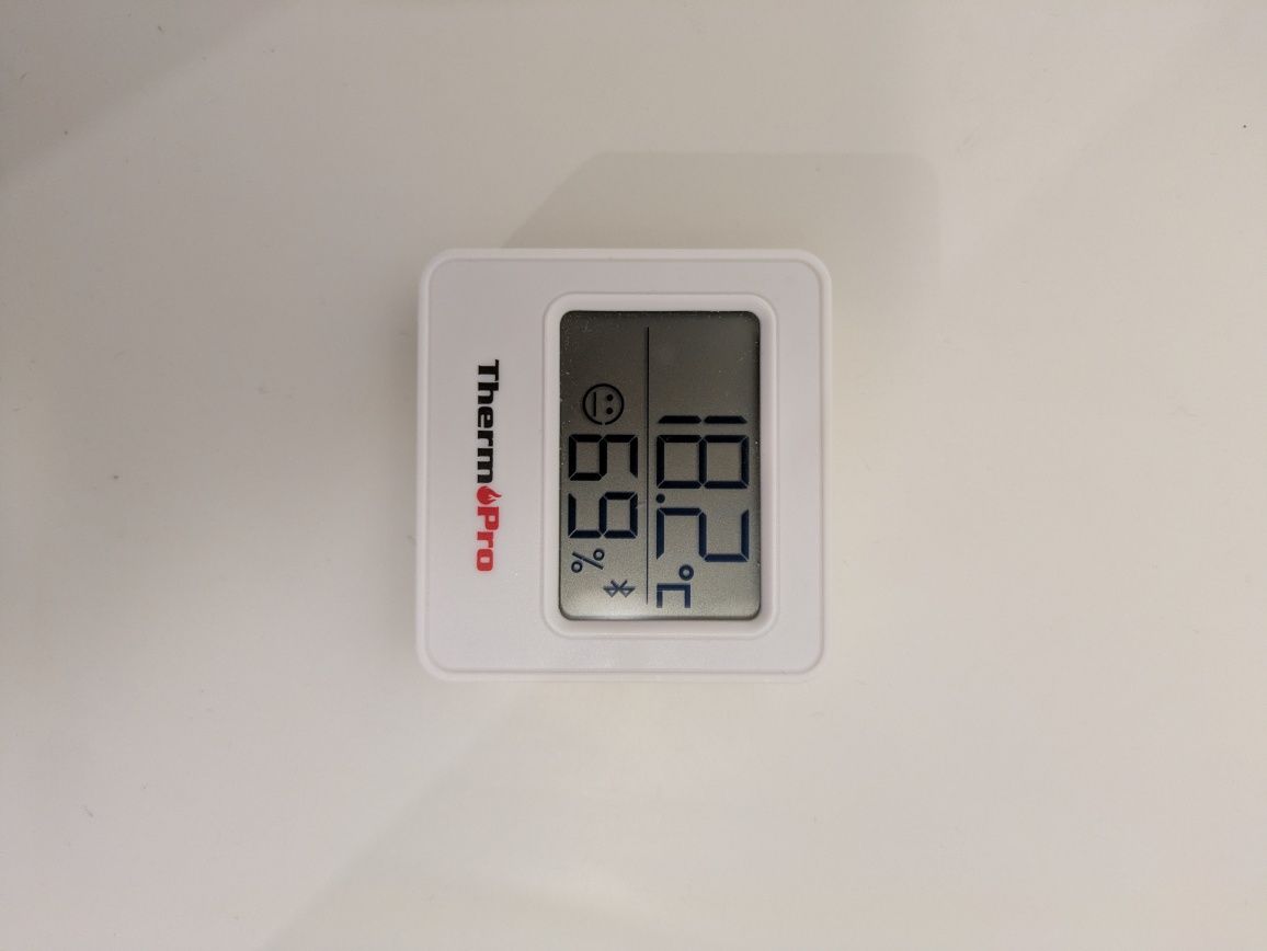 Sensores de temperatura a funcionar