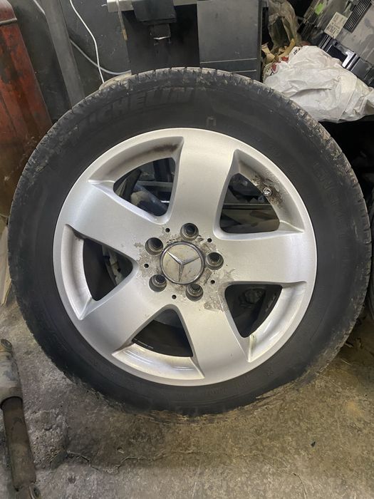 Диски мерседес, 16, летние шины, вито, мерседес 124