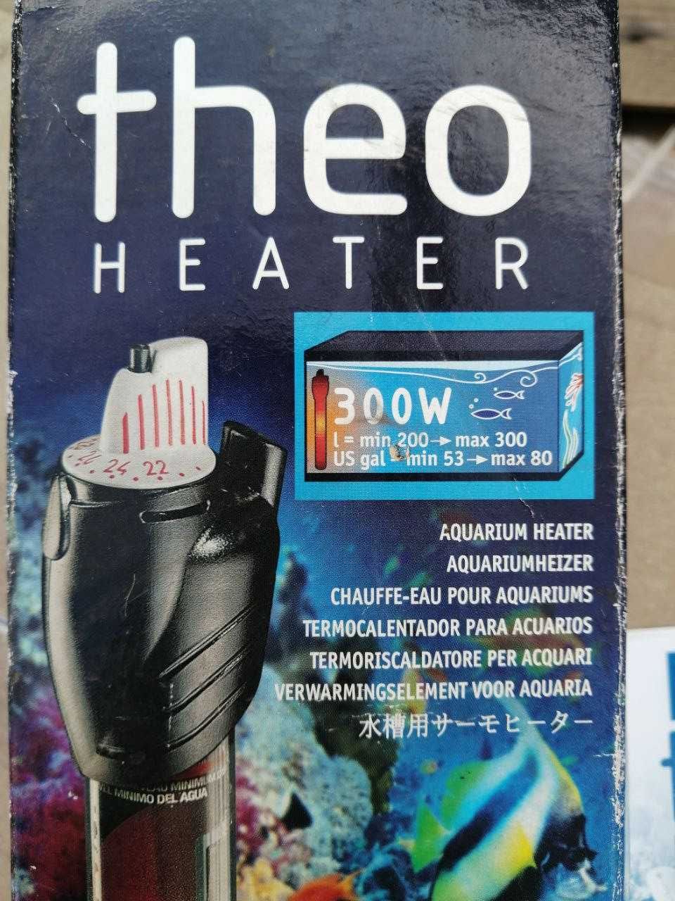 Акваріумний обігрівач Theo Heater, 300w