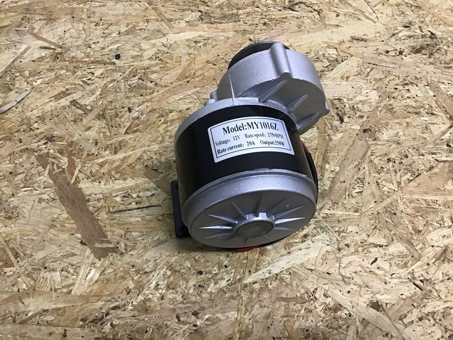 MY1016Z 12V 350W DC 9T Silnik elektryczny z redukcją biegów
