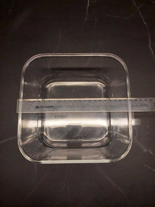 Скляний контейнер VacSy 22x22x10,5 см, 3,6л