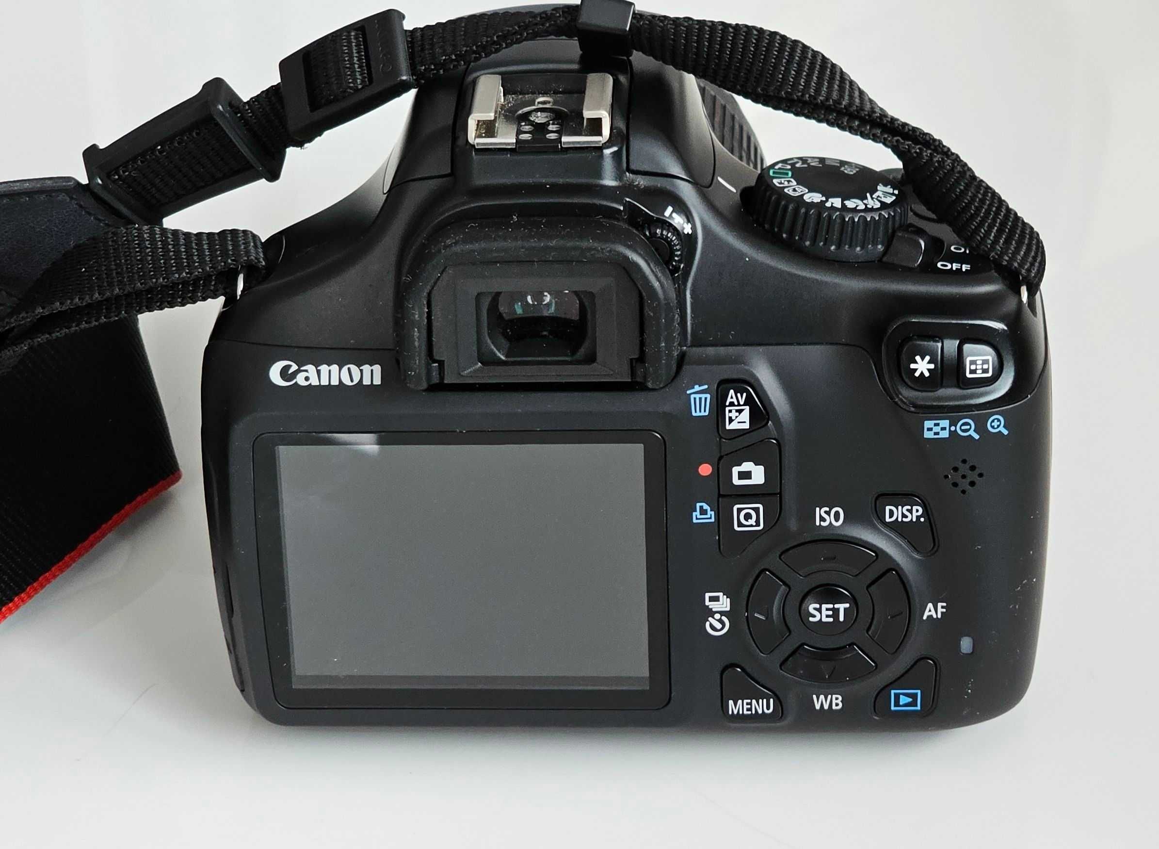 Aparat Lustrzanka Canon EOS 1100D 12Mpix Obiektyw Bateria Torba