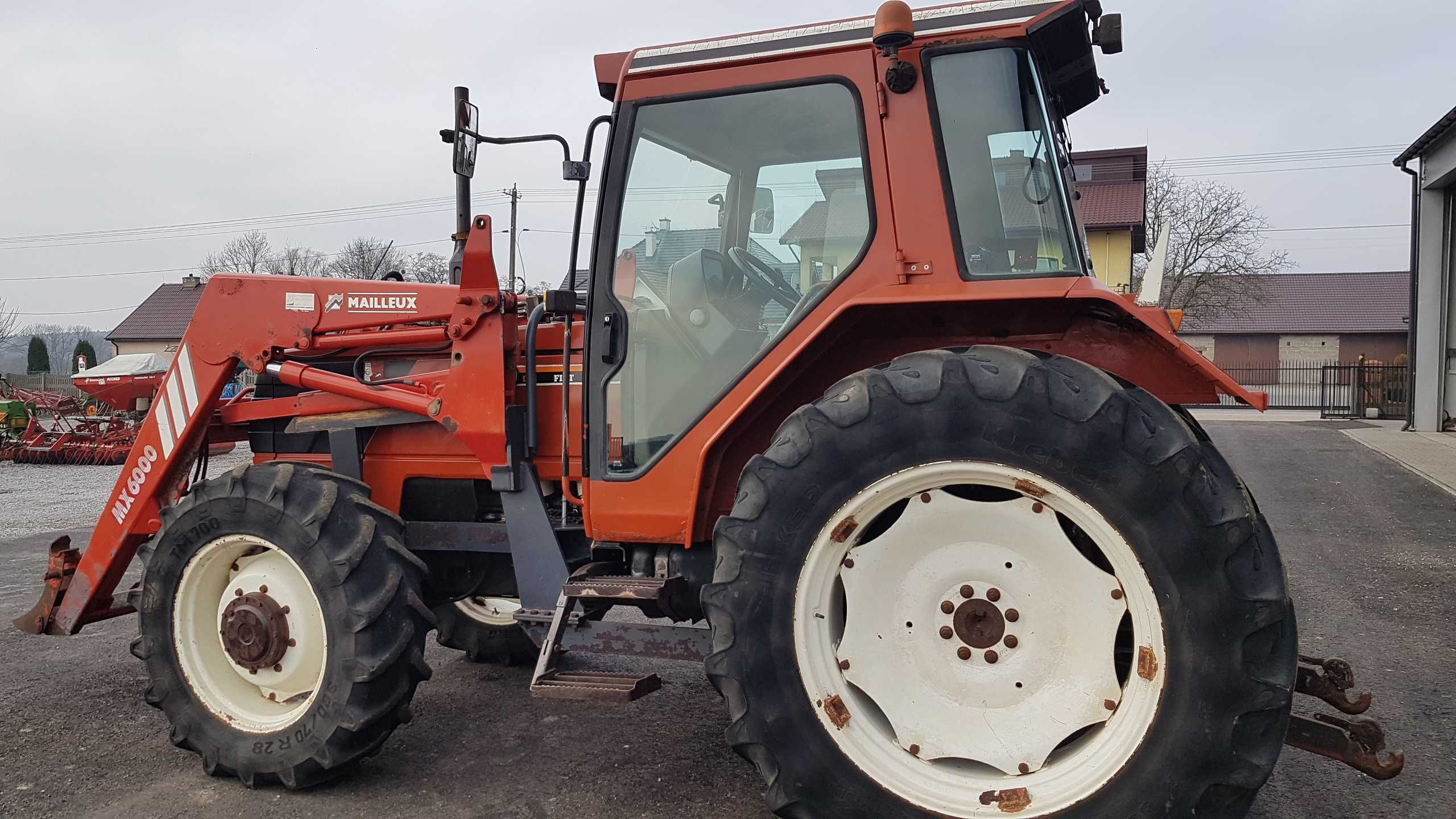 Fiat Agri F100 z ładowaczem , 100 KM.  b. ładny stan , zadbany !!!