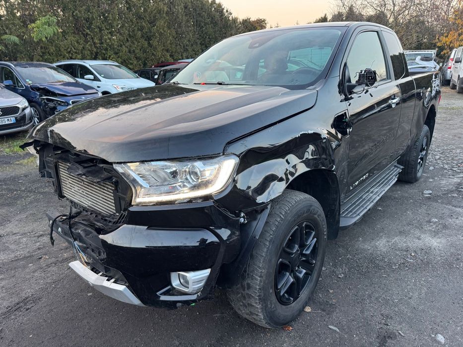 Ford Ranger AUTOMAT LIMITED autom.parkowanie nawi kamera skóry asystent 119tys.km