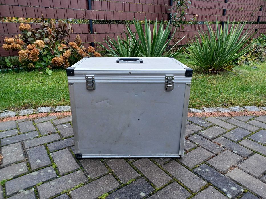 Skrzynia Walizka Aluminiowa Case Duża Solidna XXL