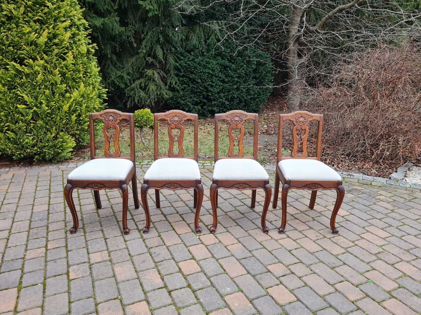 krzesła stylowe zestaw 4 szt. krzesło Krzesła