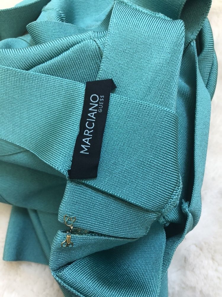 Marciano Guess sukienka bandażowa nowa xs 34 zielona mini