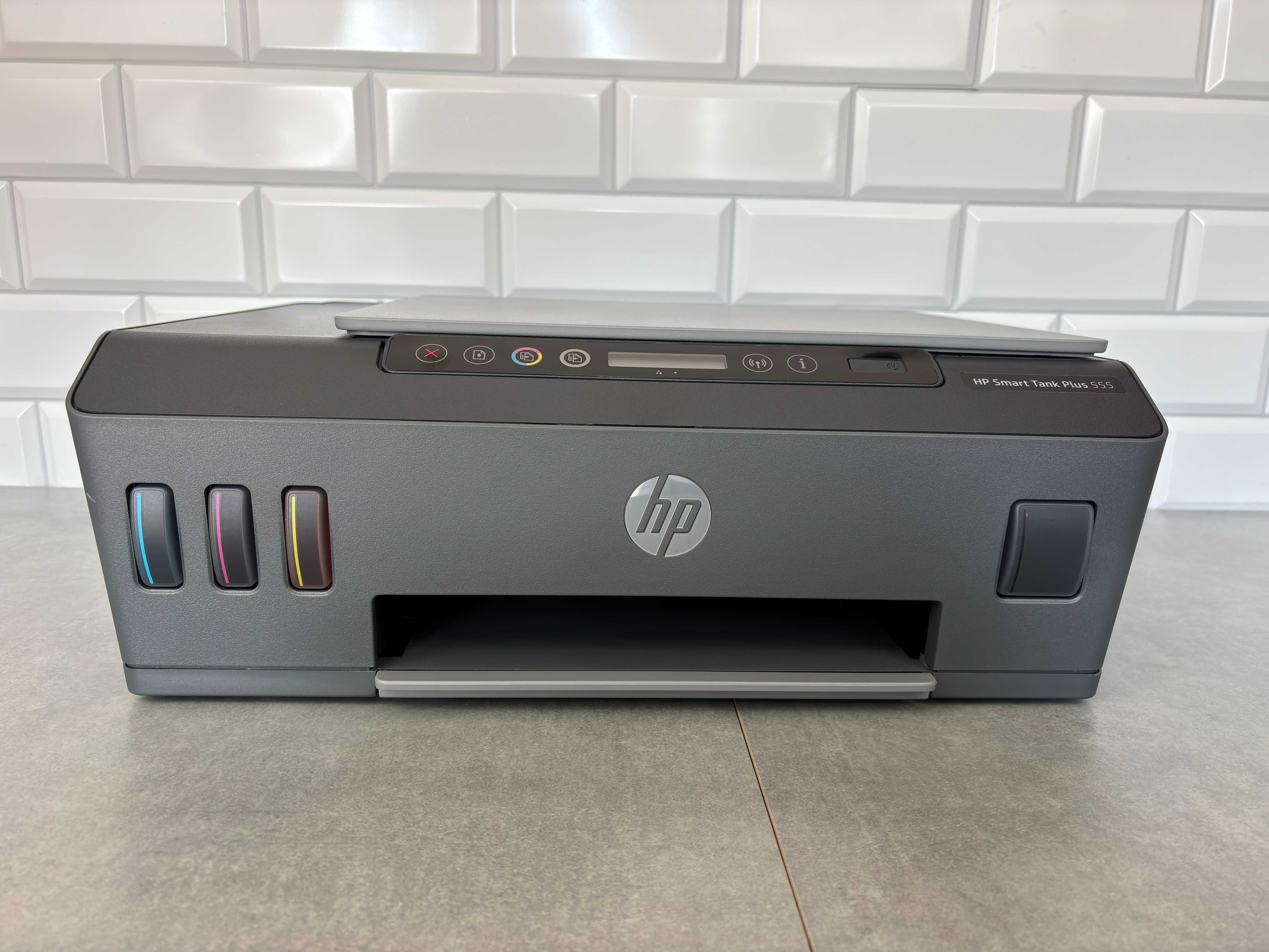 Drukarka HP Smart Tank 555 EcoTank tusze z butelki MegaTank CISS