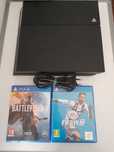 PS4 1 Tera *arranjo/peças* + 2 jogos