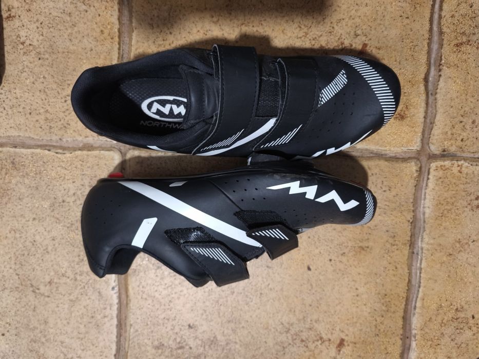 Sapatos bicicleta encaixe