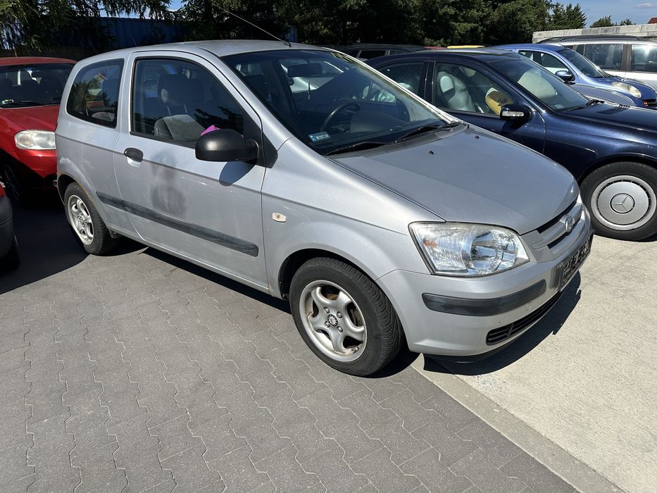 Hyundai getz 2005 1,3 zderzak maska lampa lusterko alufelgi na czesci