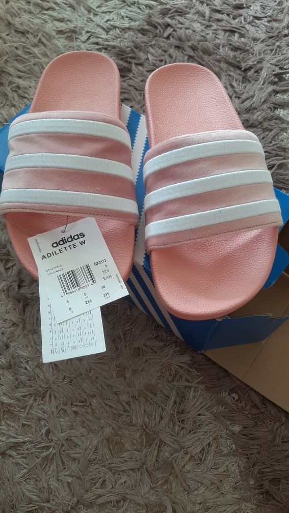 NOWE Klapki adidas adilette W.  rozmiar38