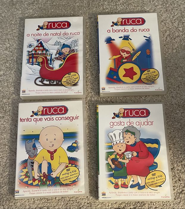 Vendo DVD’s do RUCA