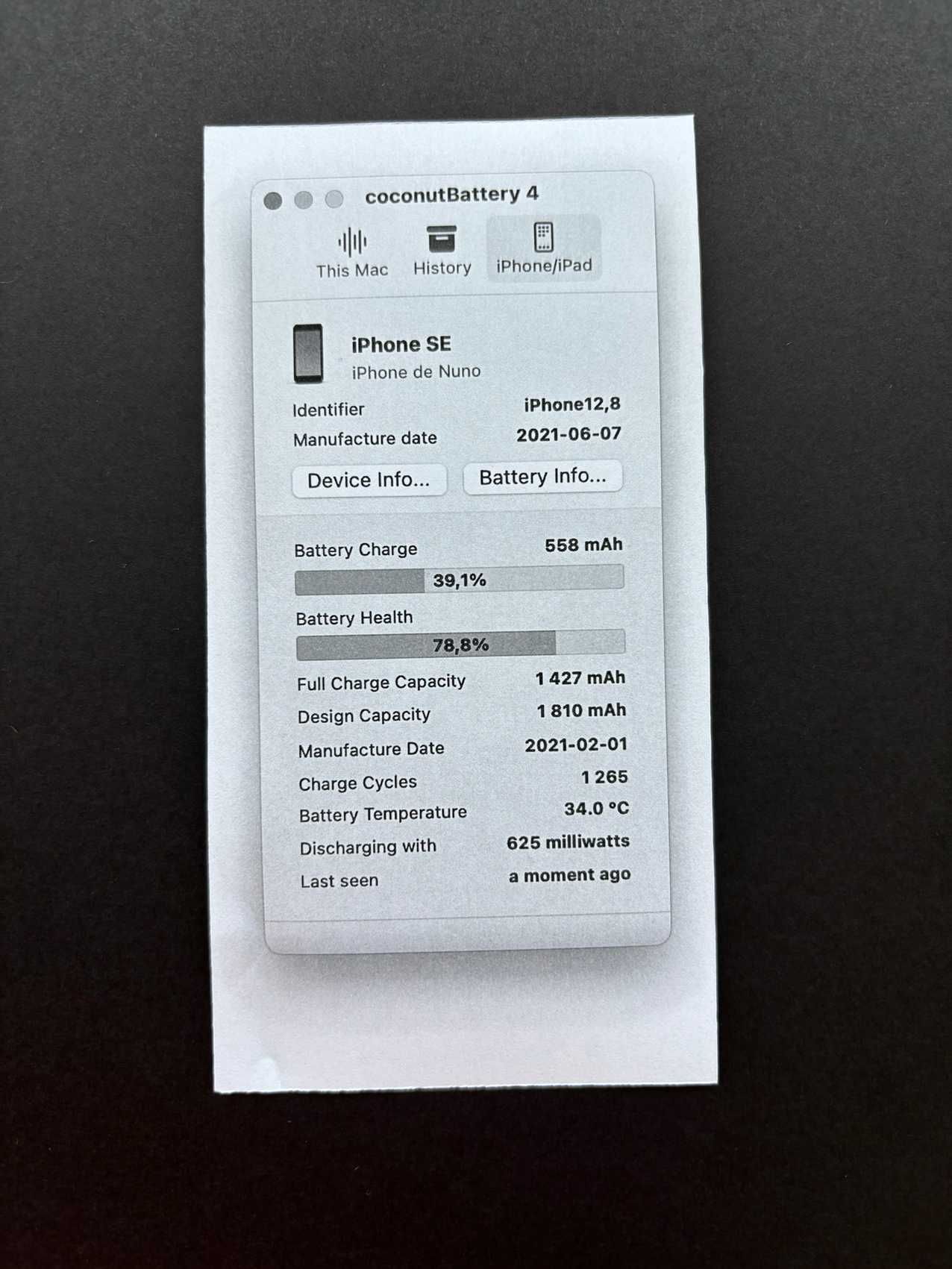 iPhone 12 SE (2ªgeração) 64GB de 2021, desbloqueado
