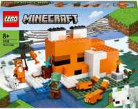 LEGO Minecraft 21178 Нора лисиці (оригінал 100%)