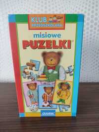 Misiowe puzelki Granna klub przedszkolaka