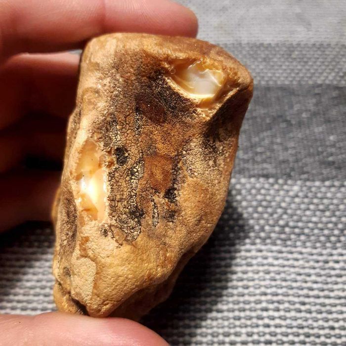 Bursztyn ponad 100gr Bałtycki bryła surowy Pomorze
