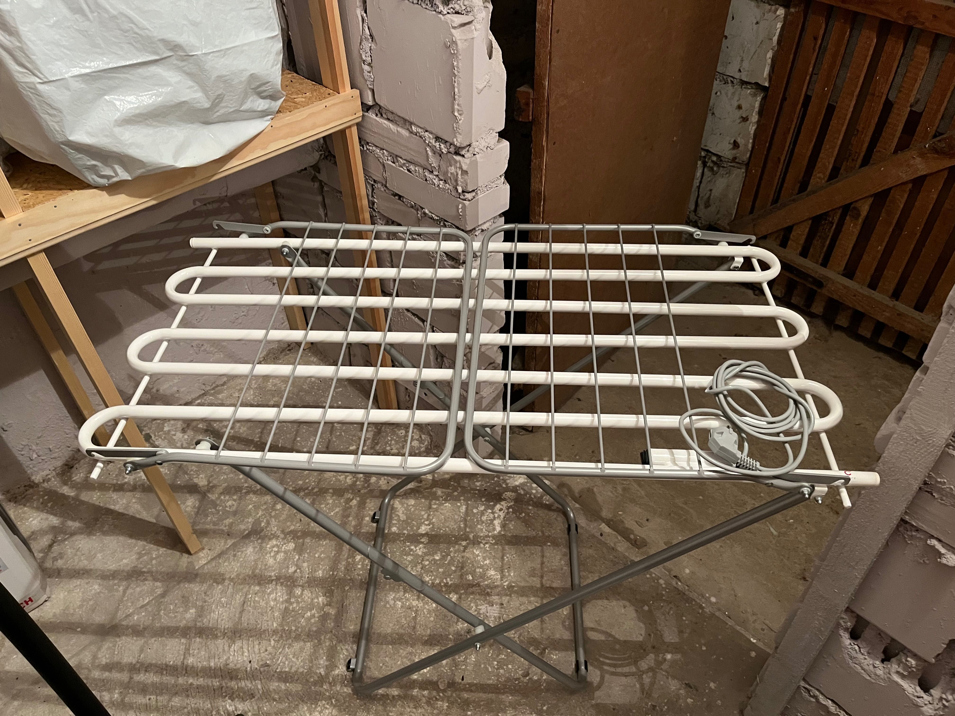 Suszarka do ubrań , elektryczna , rozkładana , Stan Super! , Jak Nowa!
