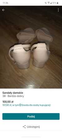 Sandały damskie na lato