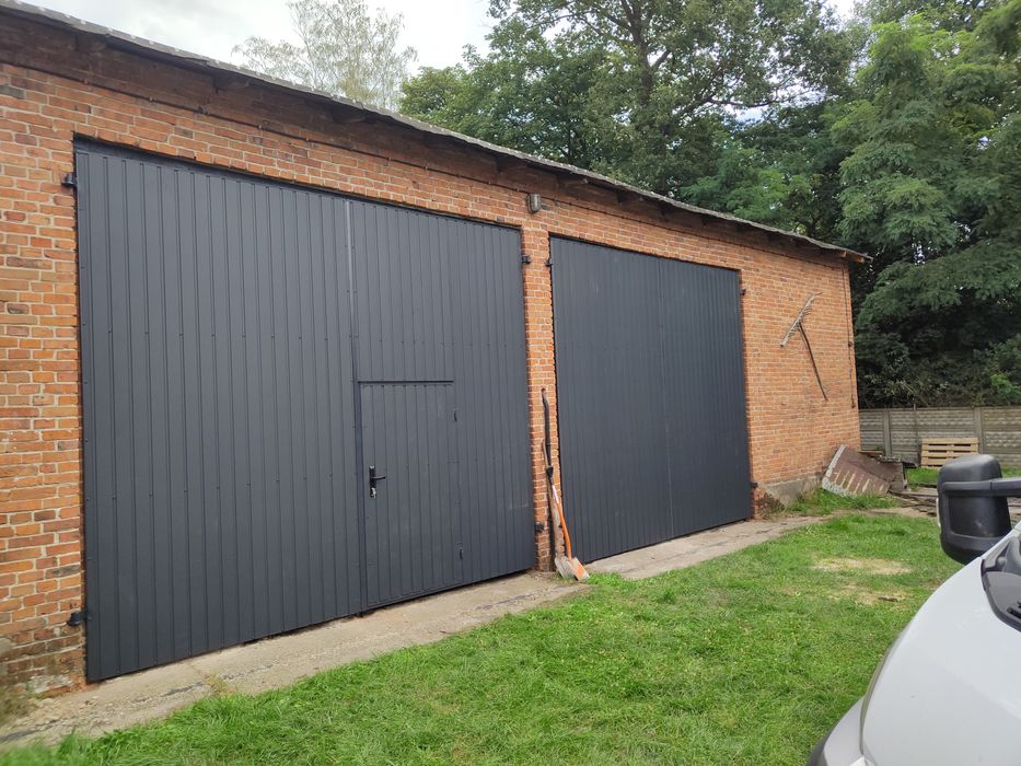 Brama garażowa drzwi garażowe przesuwne na wymiar do hali stodoły