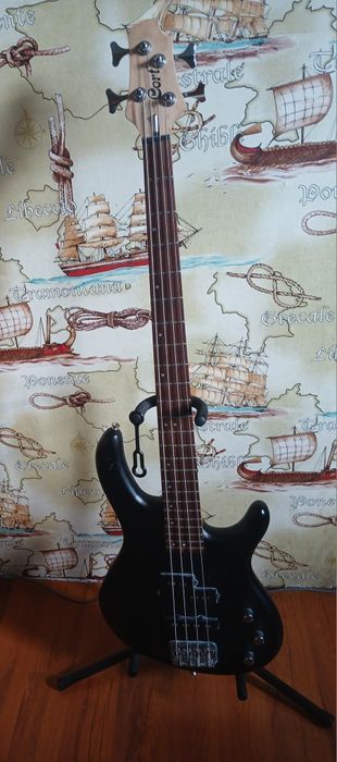 Бас гитара Cort Action PJ Open Pore Black (Action PJ OPB)