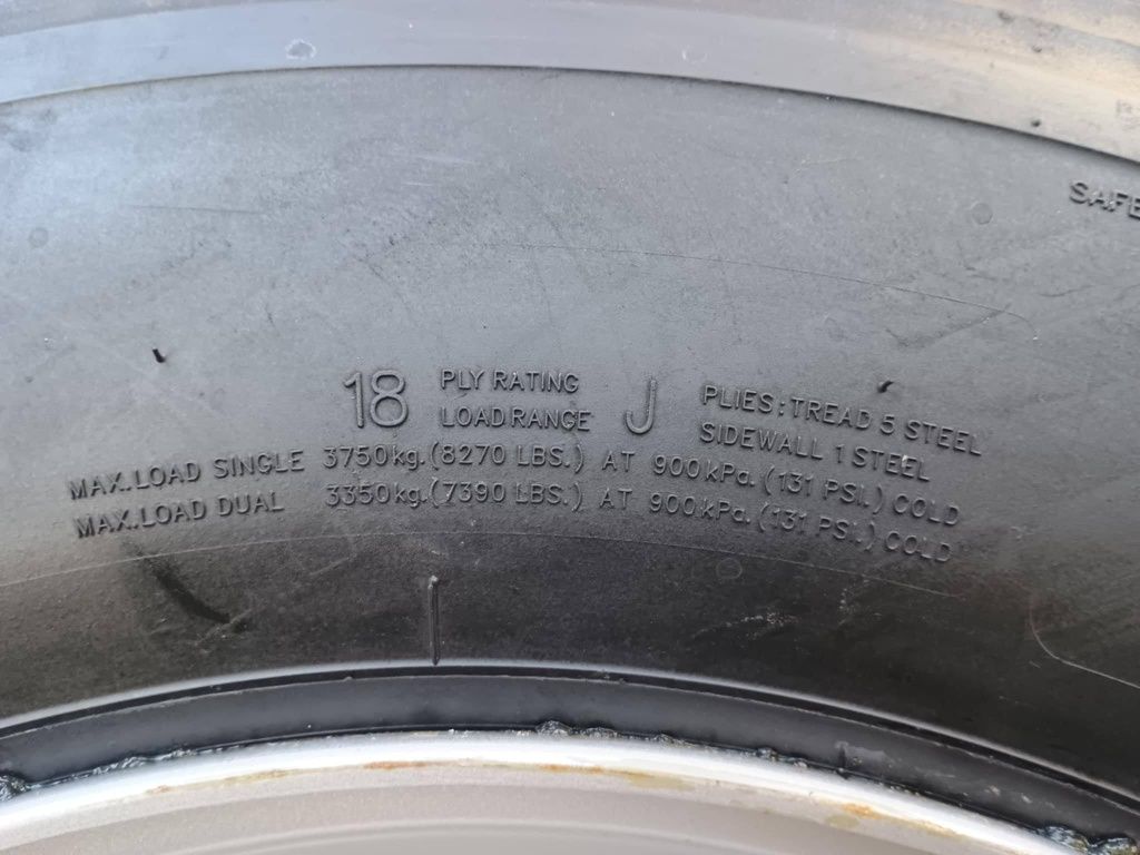 Koła 315/70R22.5 8 otworów do przyczepy HL  Brandys Autosan