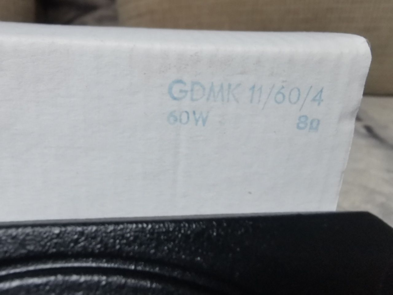 2 x Głośniki Tonsil GDMK 11/60/4 8ohm NOWE Stare Zapasy Diora Polaris