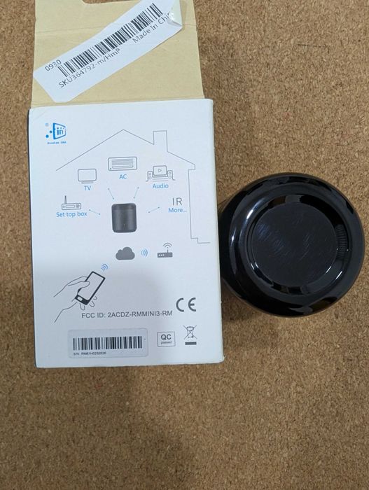 Broadlink RM MINI 3 Controlo Remoto IR | Sistema IR 360º