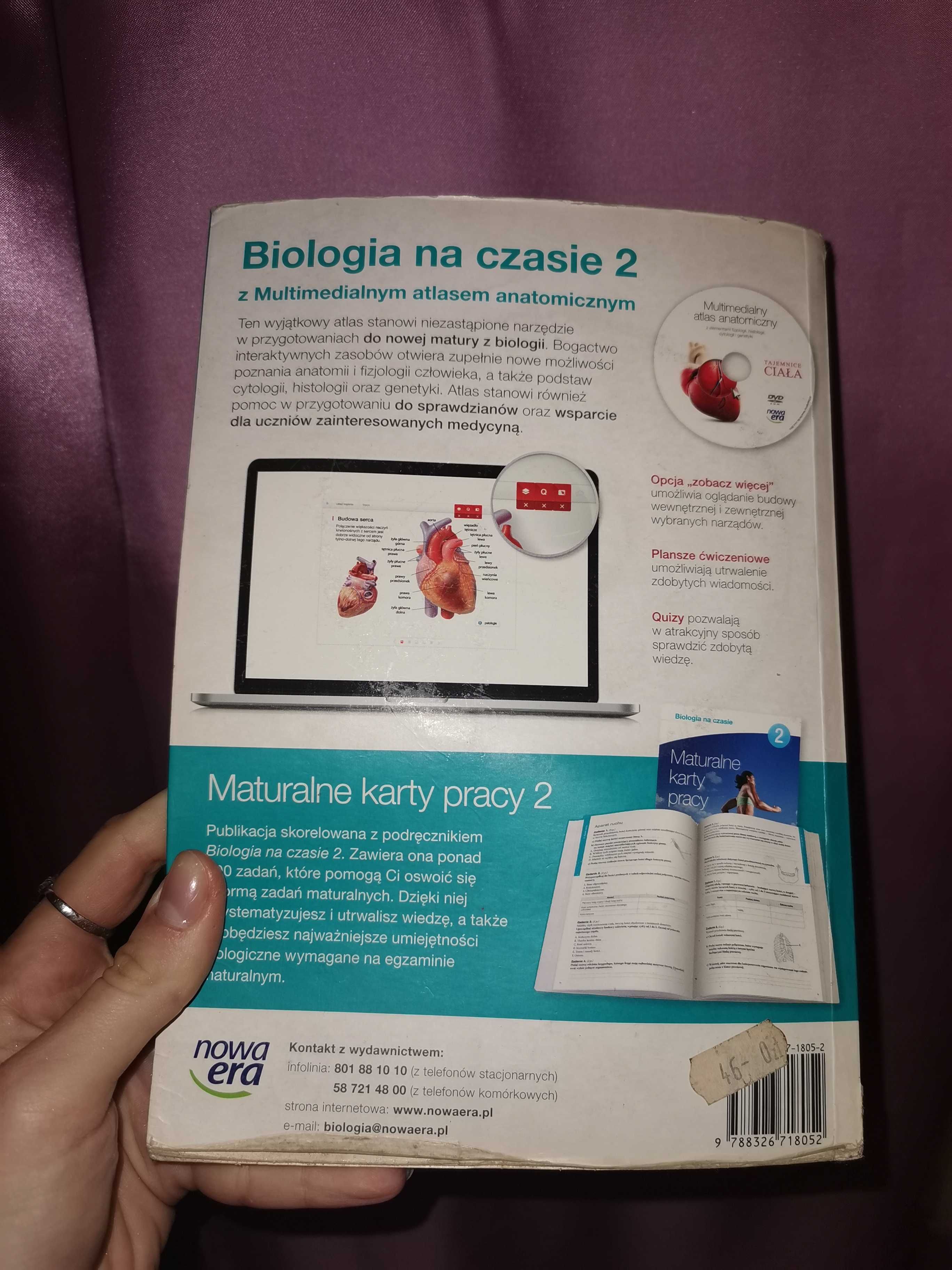 Biologia na czasie 2 nowa era liceum i technikum zakres rozszerzony