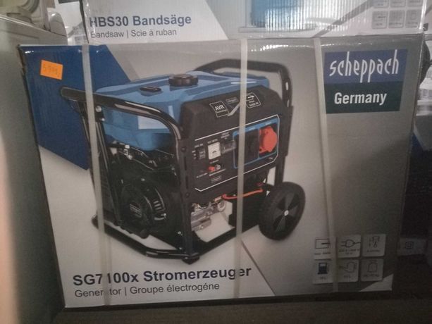 Scheppach generator prądotwórczy 5400W / SG7100x Nowy!!!