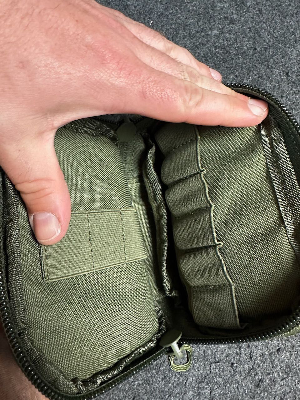 zasobnik ładownica olive green molle