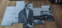 Michael Jackson obraz tryptyk pięcioczęściowy