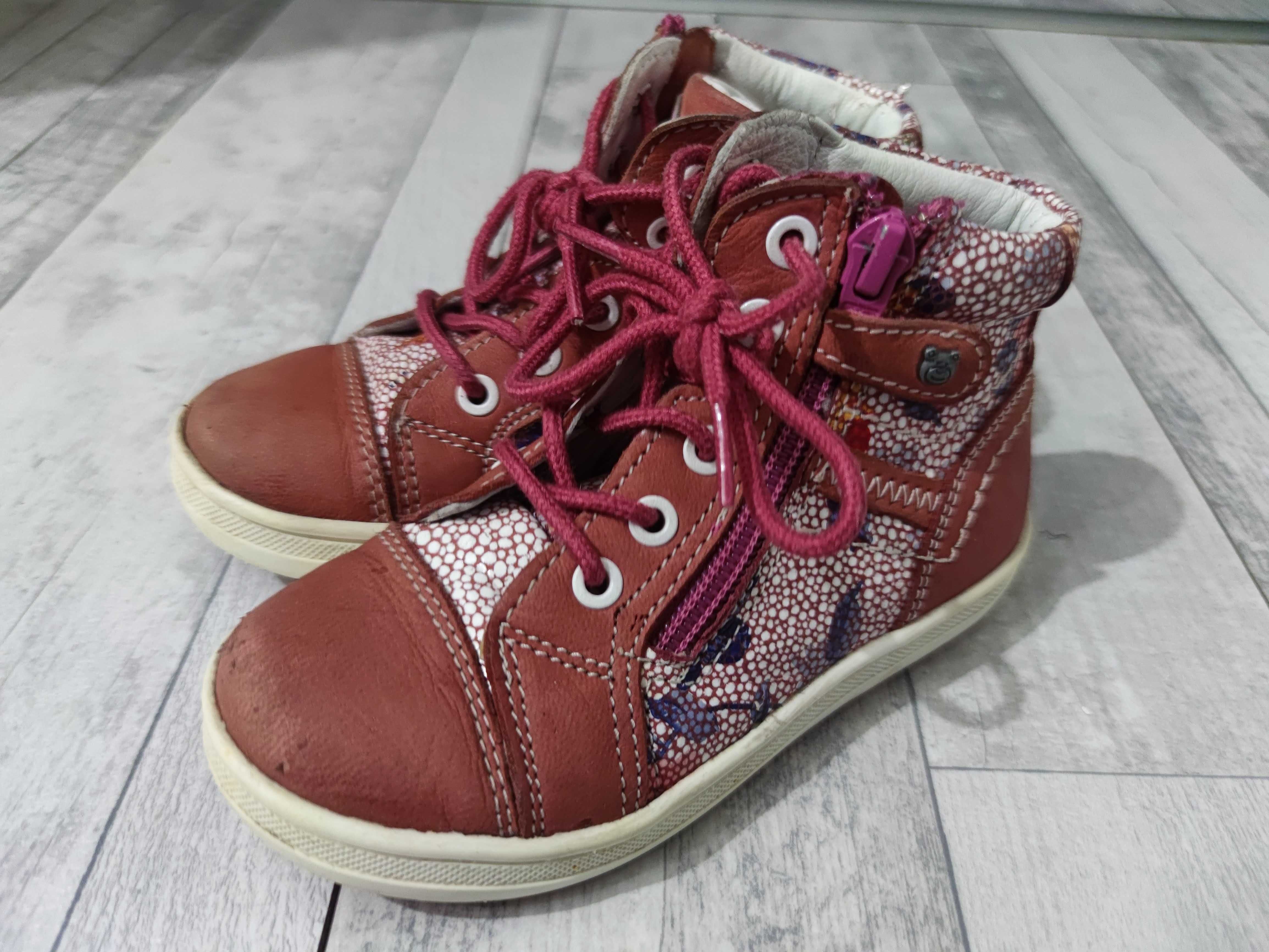 Buty LASOCKI KIDS rozmiar 25 Różowy Ciemny