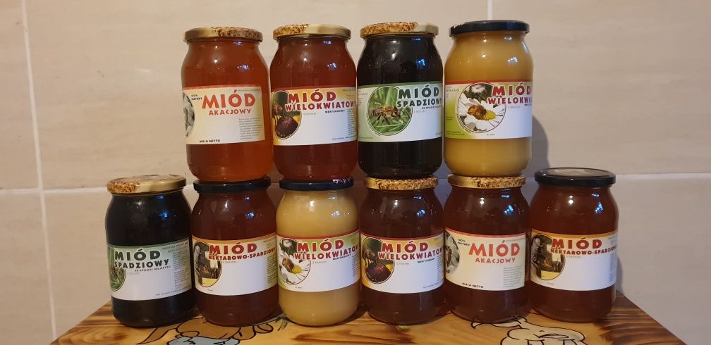 NATURALNY MIÓD z własnej pasieki | od 35 zł!