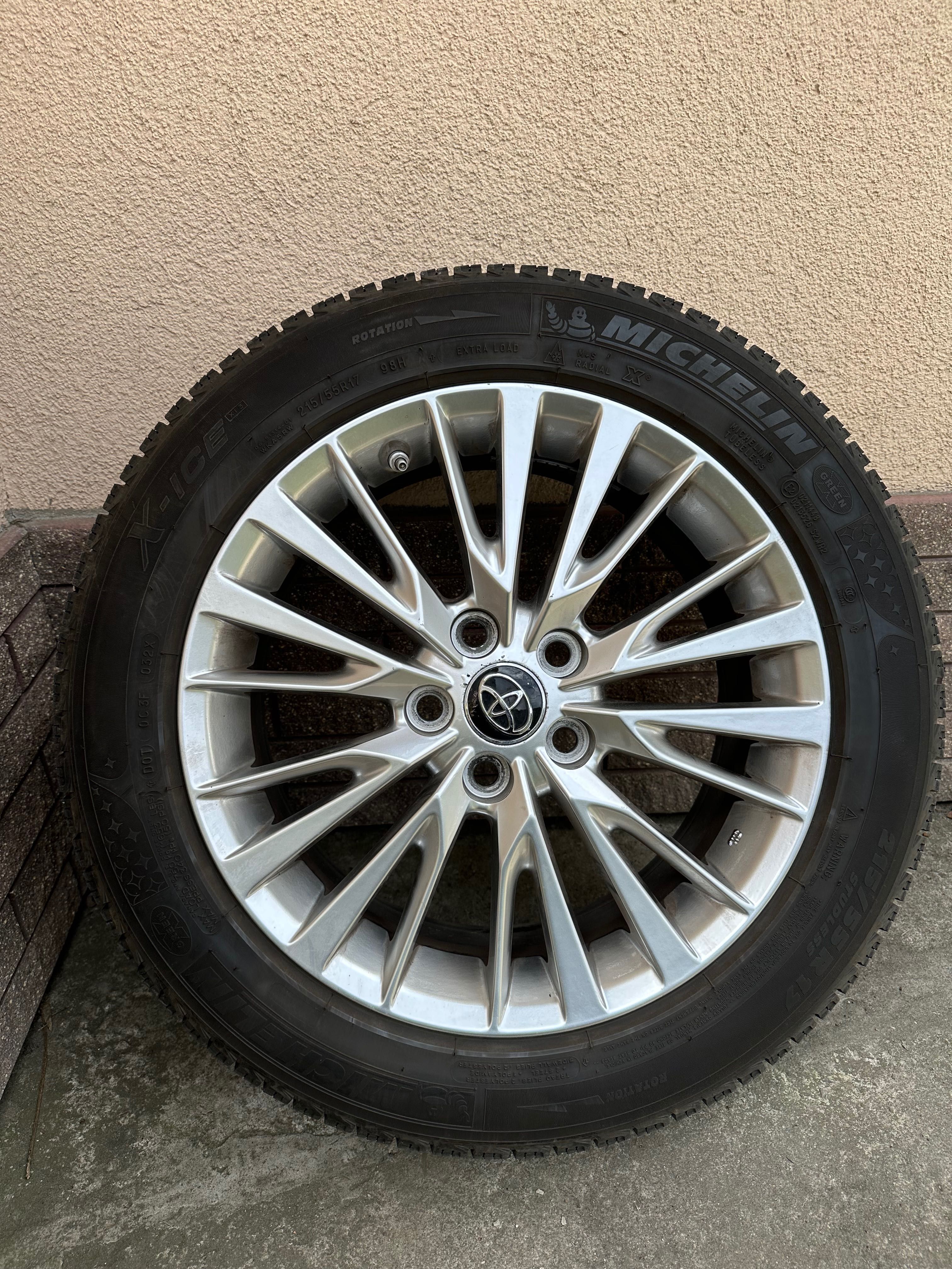 Оригінал диски для Toyota Camry R17+Зимова гума Michelin 215/55/R17