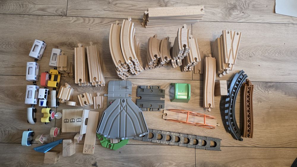 Duży zestaw Torów to kolejki IKEA