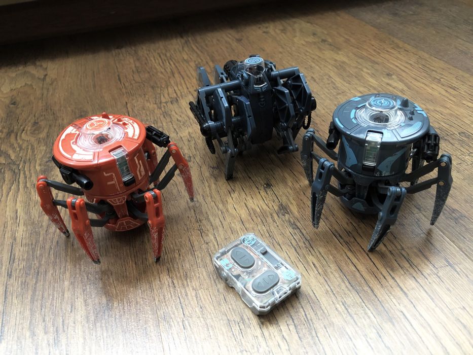 Robot zabawka HexBug Battle Ground Spider laserowe starcie pająków