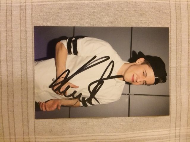 Dawid Kwiatkowski oryginalny autograf