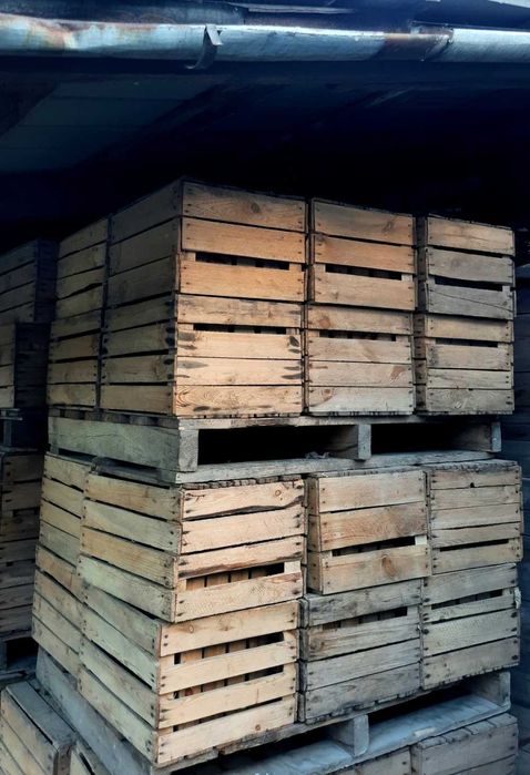 Skrzynki drewniane 30x40x50cm zadbane | dobra skrzynka