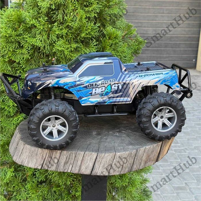 Большой Джип на пульте BERSERK 45см, Монстр-трак на радиоуправлении