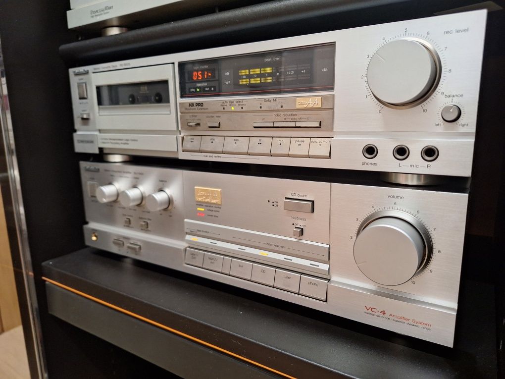 Wieża Technics srebrna