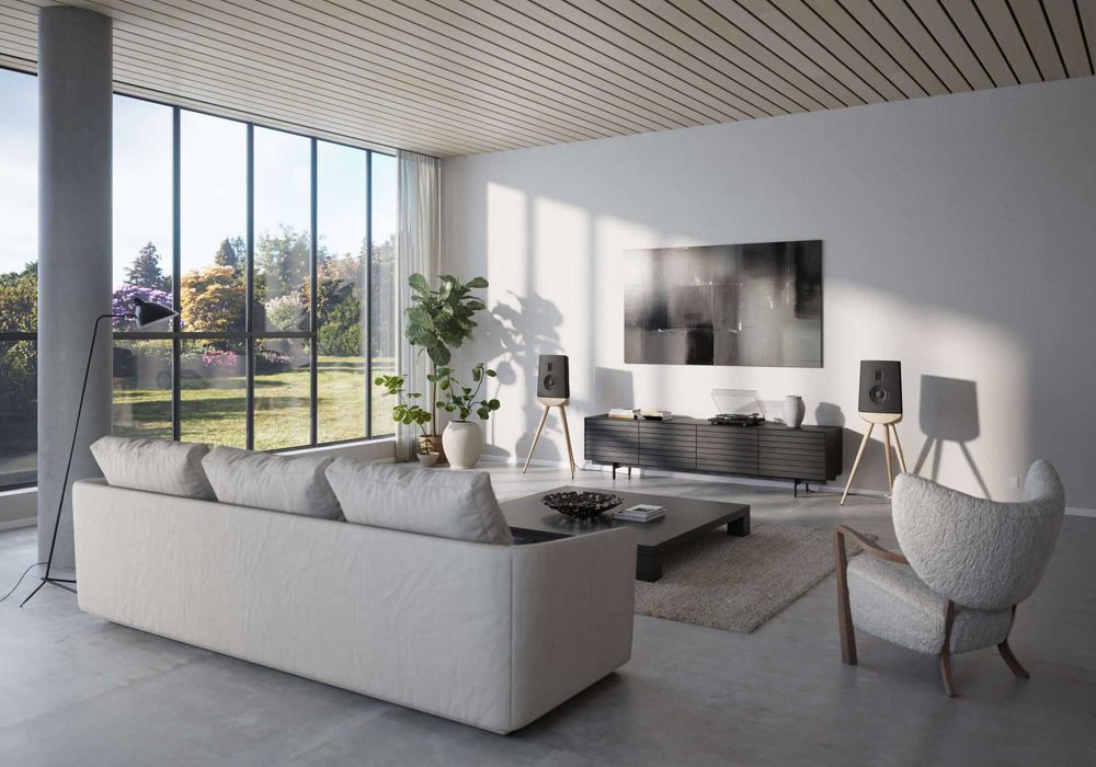 Kolumny Lyngdorf Cue-100 High End Para z Podstawami Gwarancja 5 lat